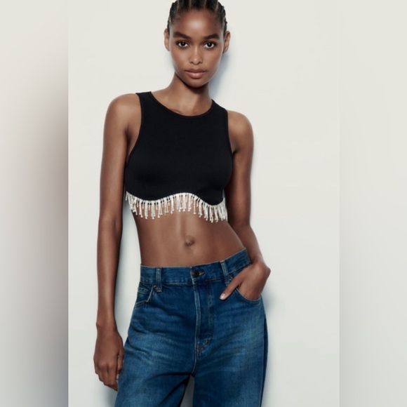 Zara Rhinestop Top - Picture 2 of 4